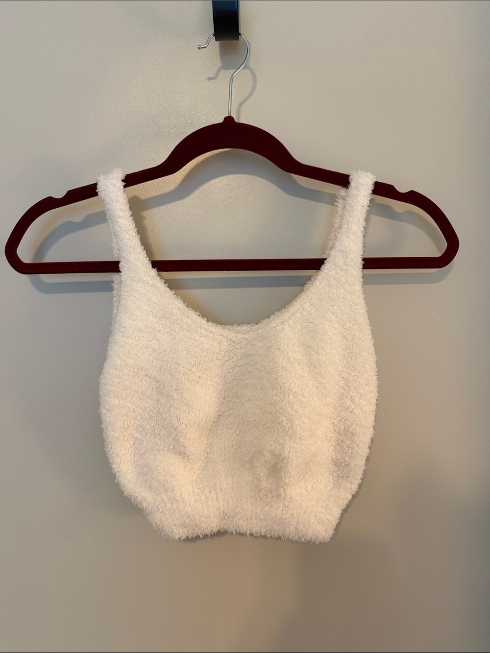 NWOT Pleshy Cream Lounge Top